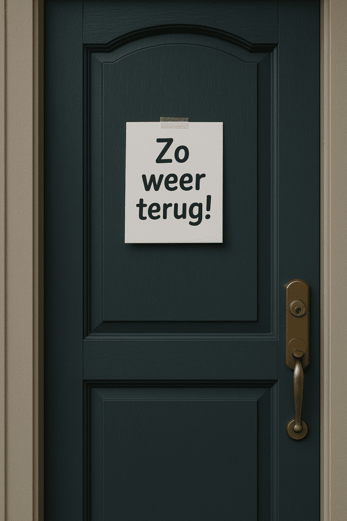 Wat doet u om een inbraak in uw woning te voorkomen?