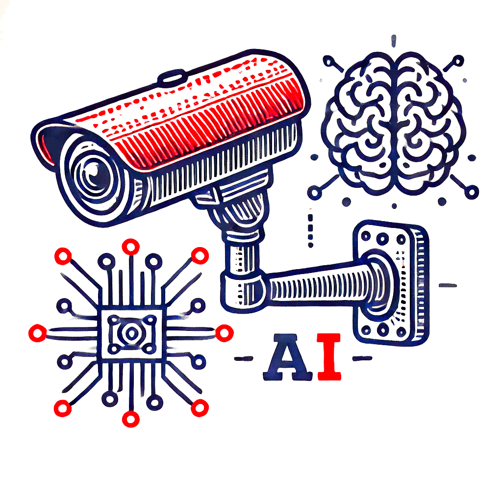 Icoon AI camerabewaking voor autodealers